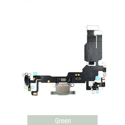 Red Charging Port for iPhone 15-Green Red Charging Port for iPhone 15-Green